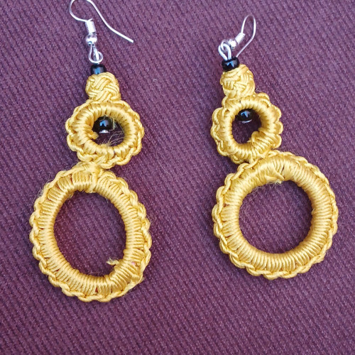Multi Button Earrings