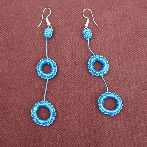 Multi Button Earrings