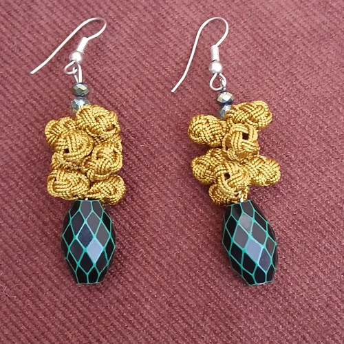 Multi Button Earrings