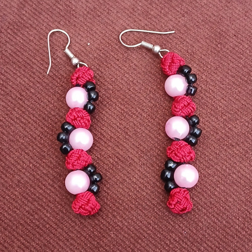 Multi Button Earrings