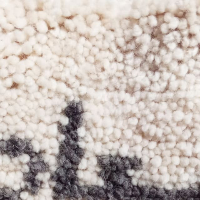 Spread Love Rug Wall Hanging — detail 4