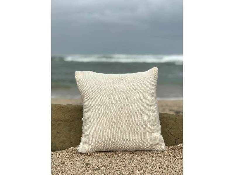 Black, White Bamboo Bamboo Pillow