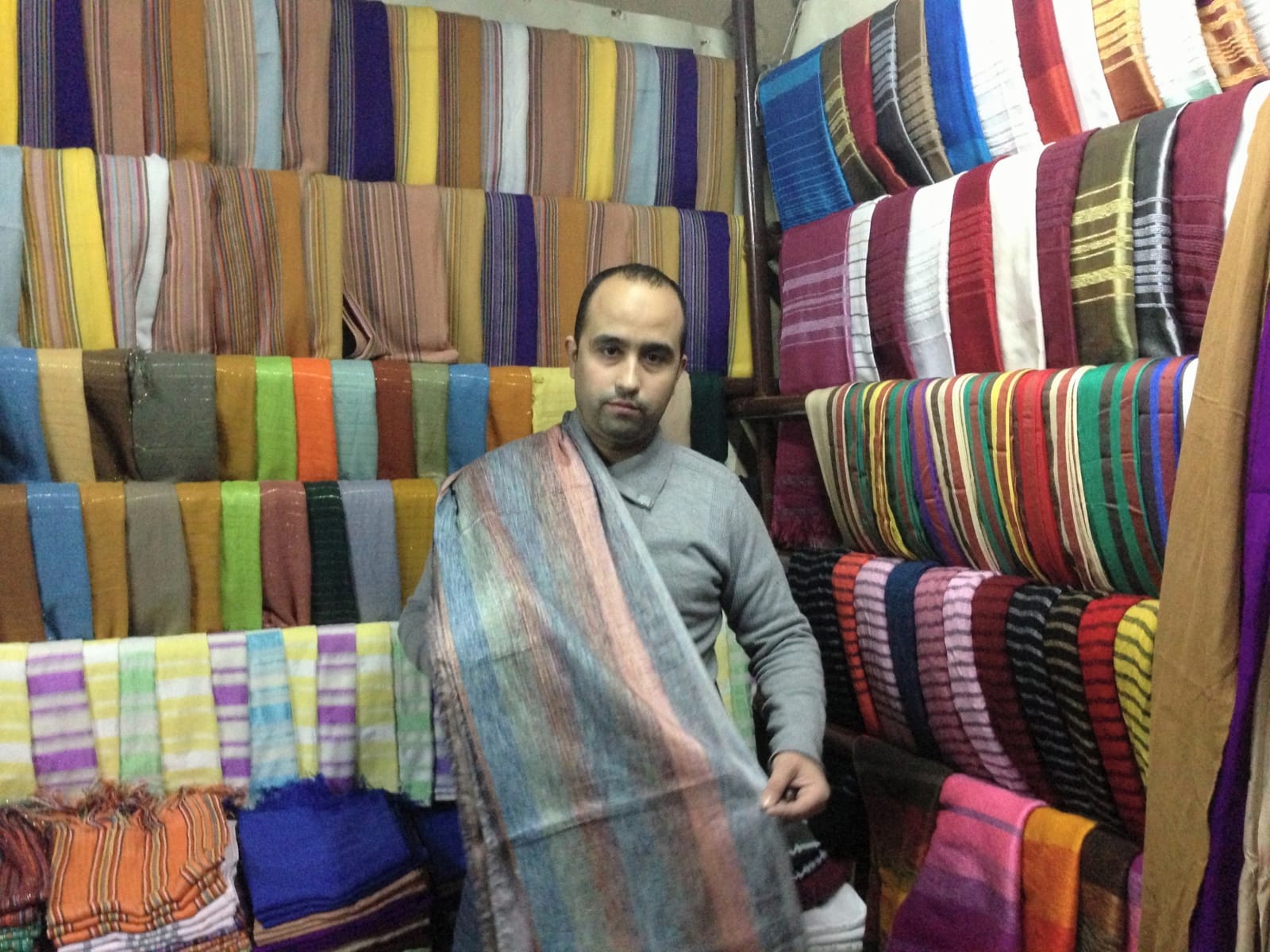  Fabric Cotton string Colored Morocco