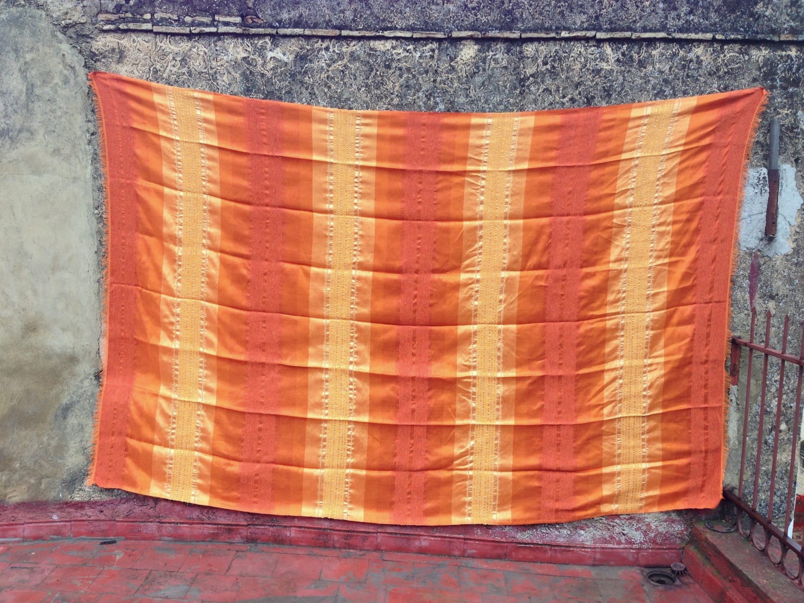  Scarf Sabra and El Habba Yellow, Orange Morocco