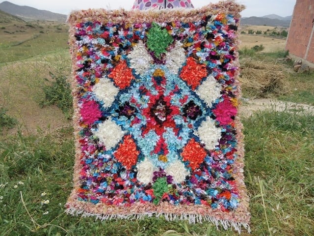 Boucherouite Rug