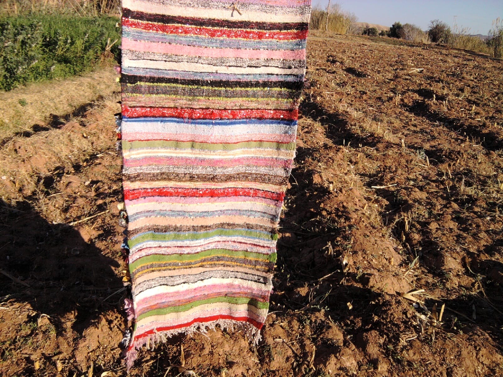  Boucherouite Up Cycled Thread  Colored Morocco