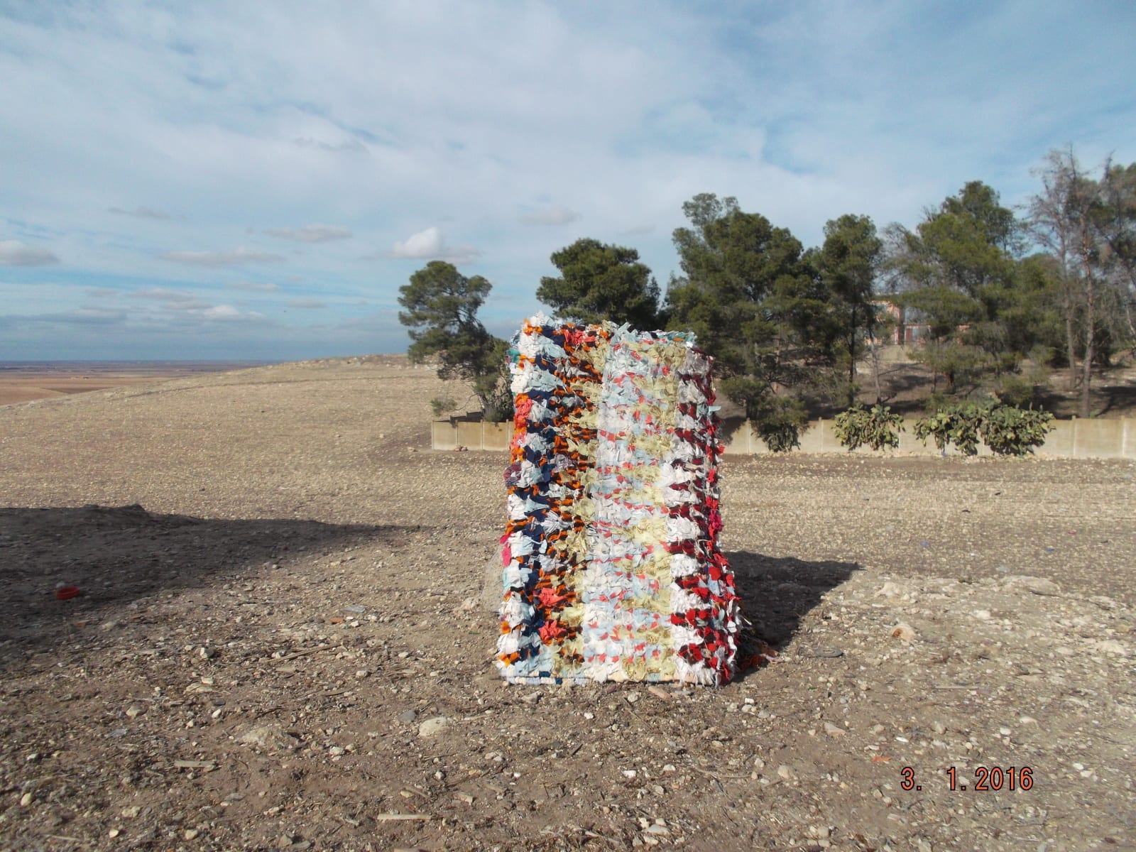  Boucherouite  UpCycled Clothing Colored Morocco