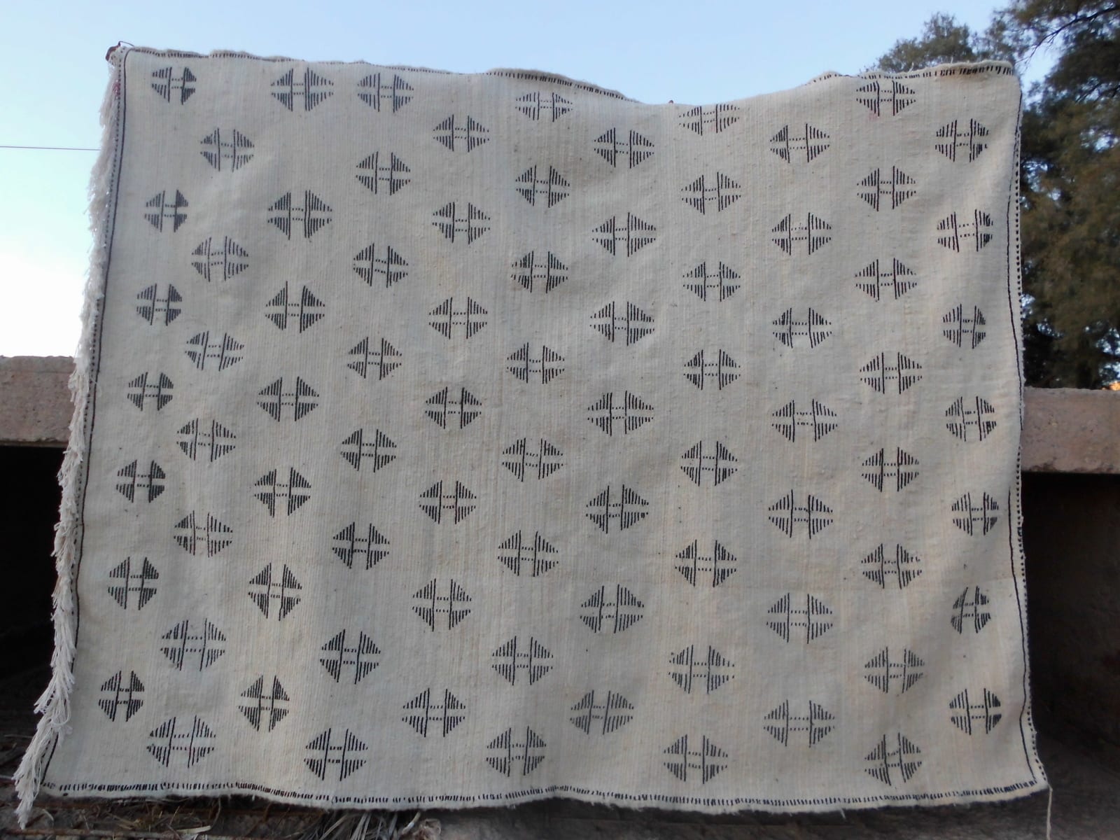 Pile Knot Rug Fair Trade Morocco Anou