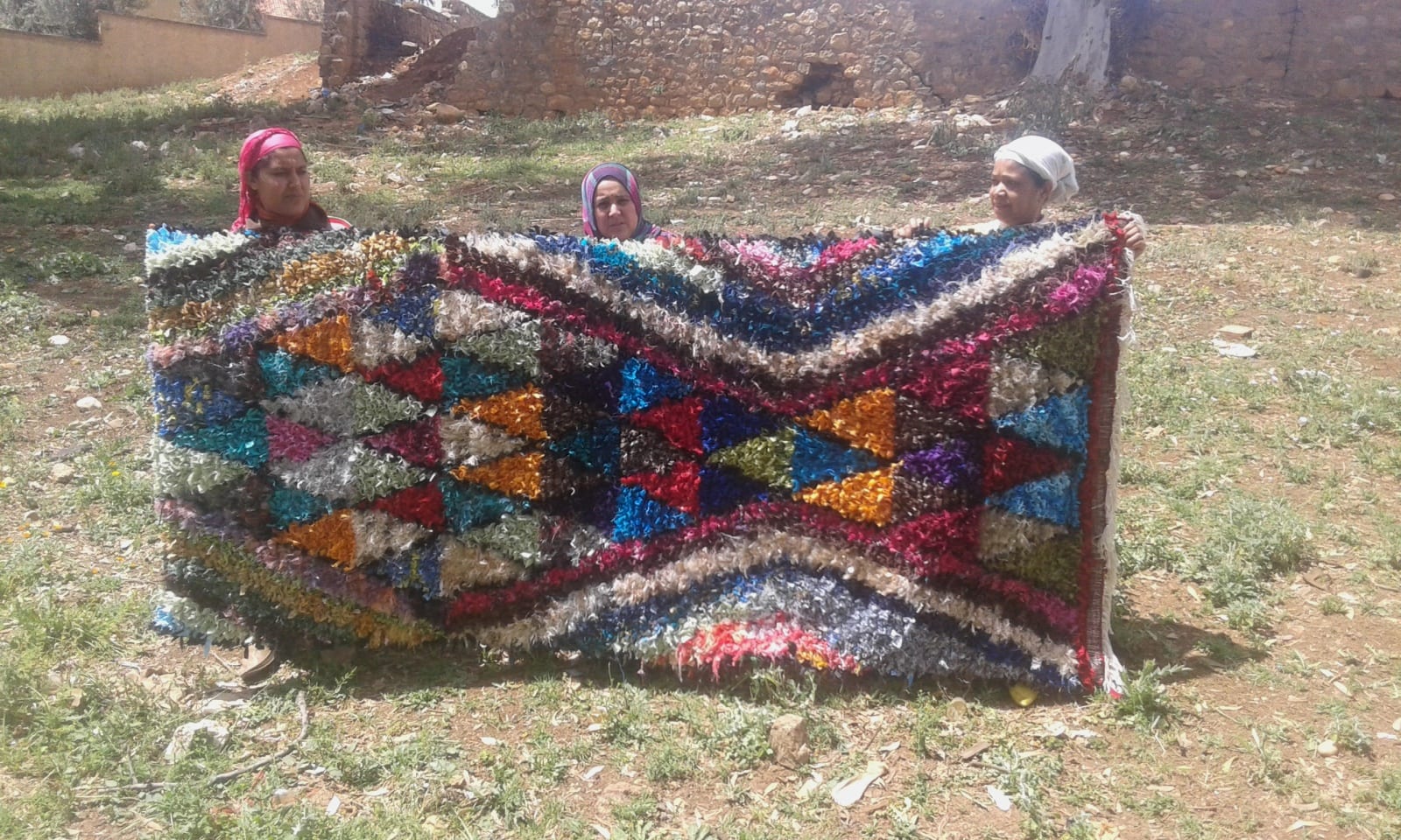 Boucherouite Rug