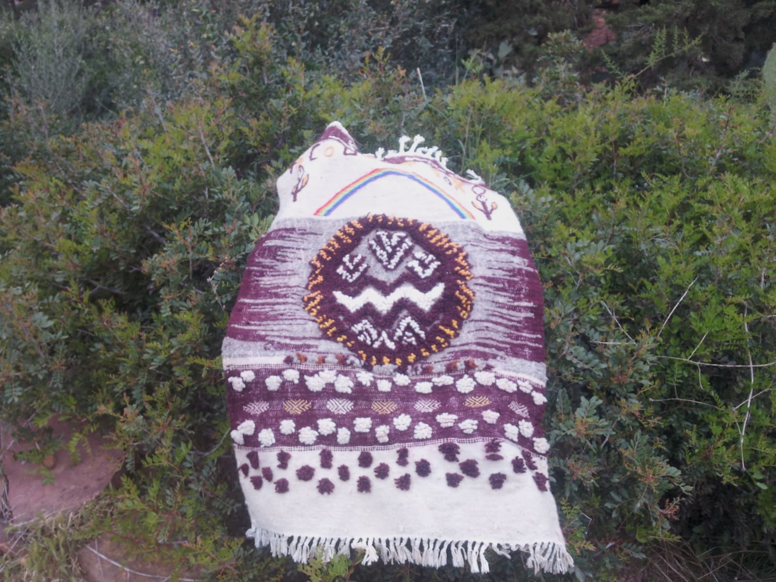 Mixed Pile and Flat Weave