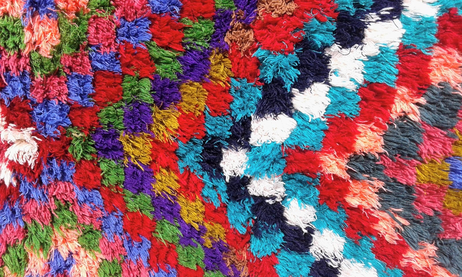 Boucherouite Rug