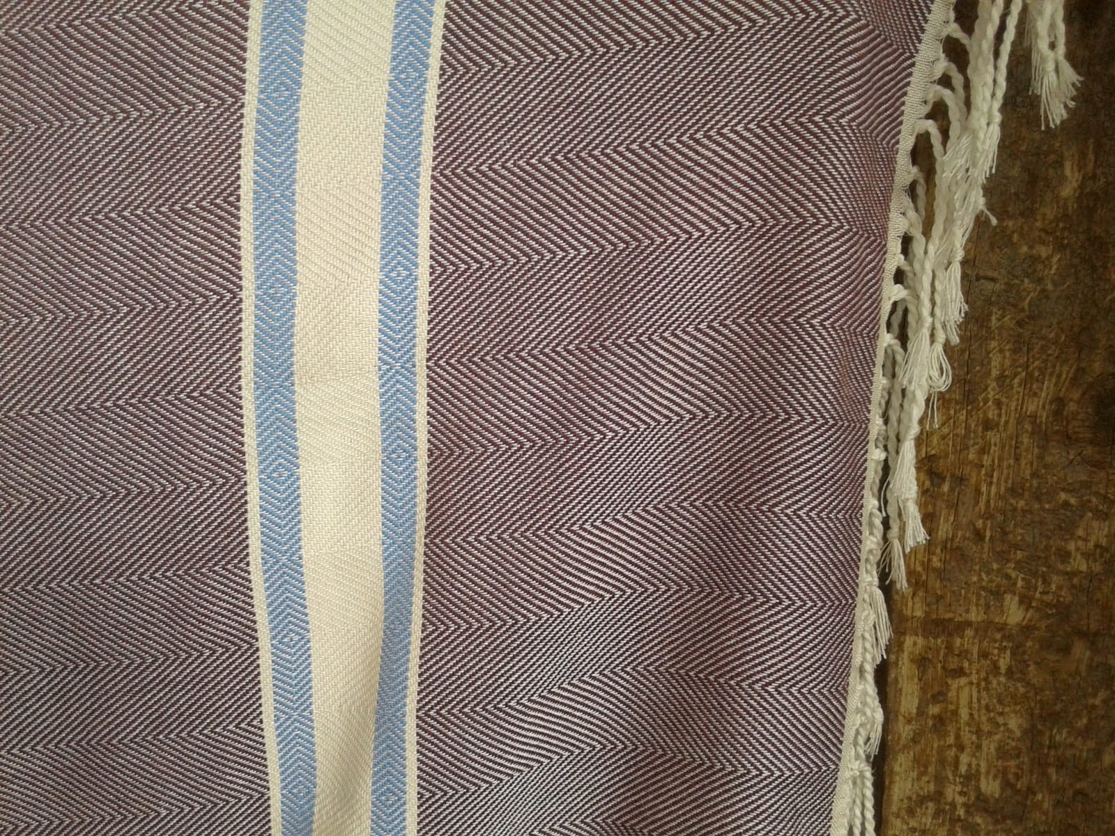  Towel Cotton Thread Purple, Blue Morocco