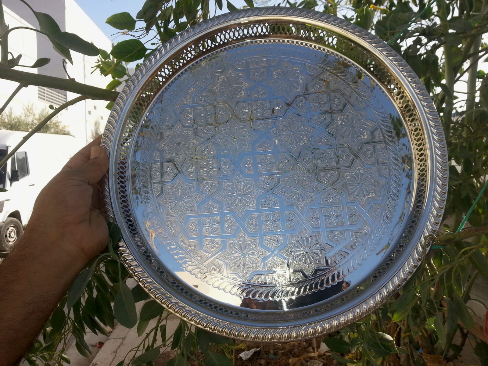  Plate Yellow Copper Yellow, Grey Morocco