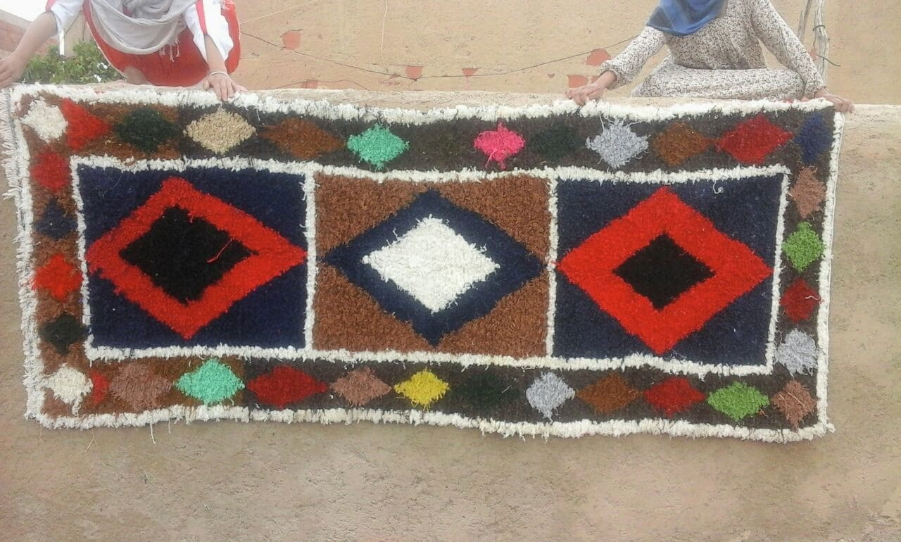Boucherouite Rug