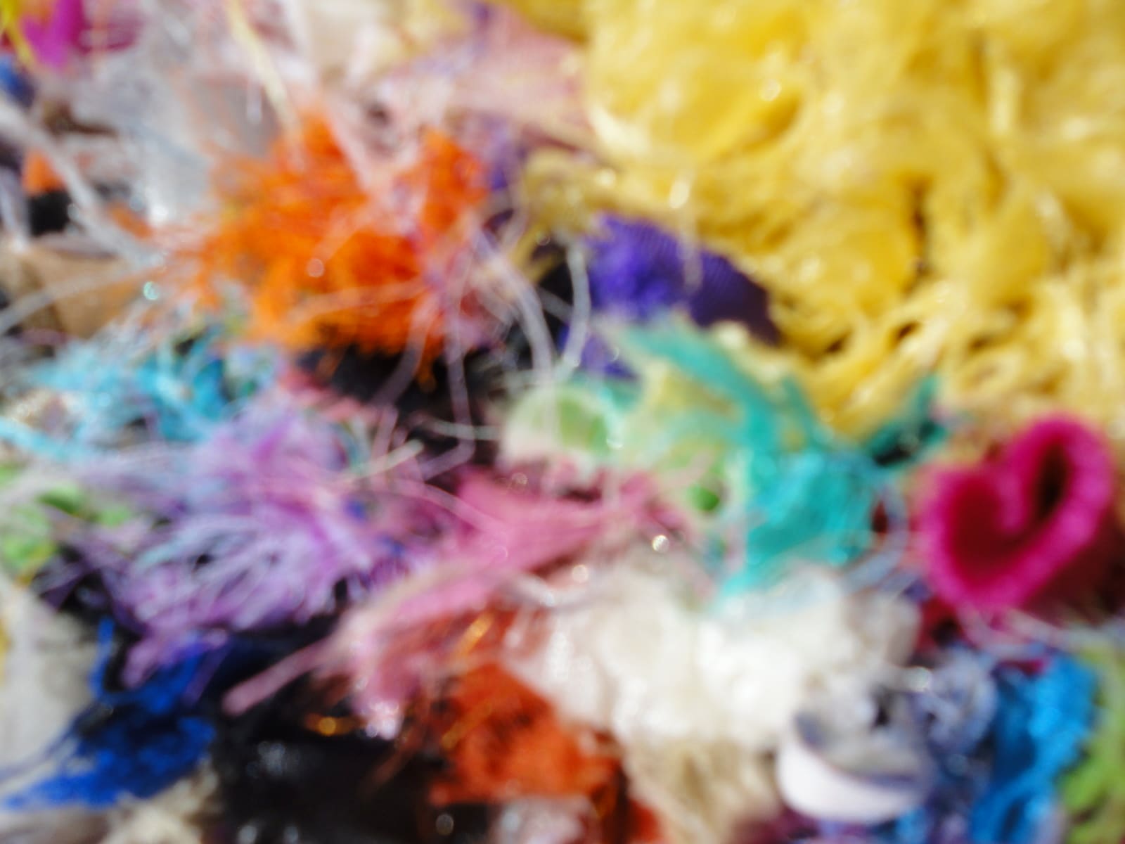  Boucherouite Rug Charwit Colored Morocco