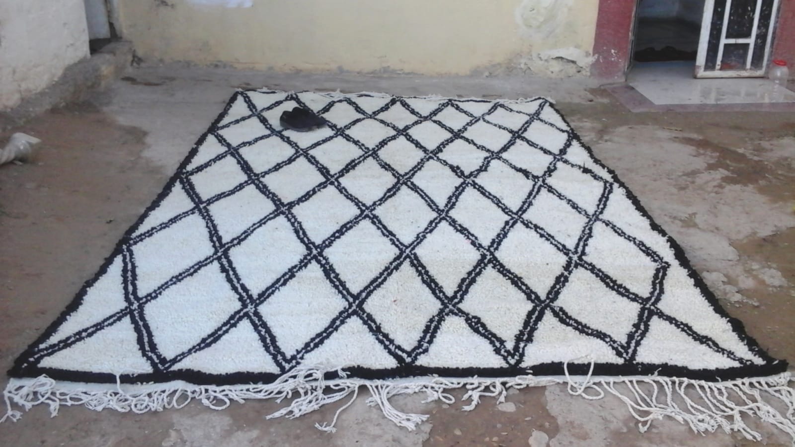 Pile Knot Rug Fair Trade Morocco Anou