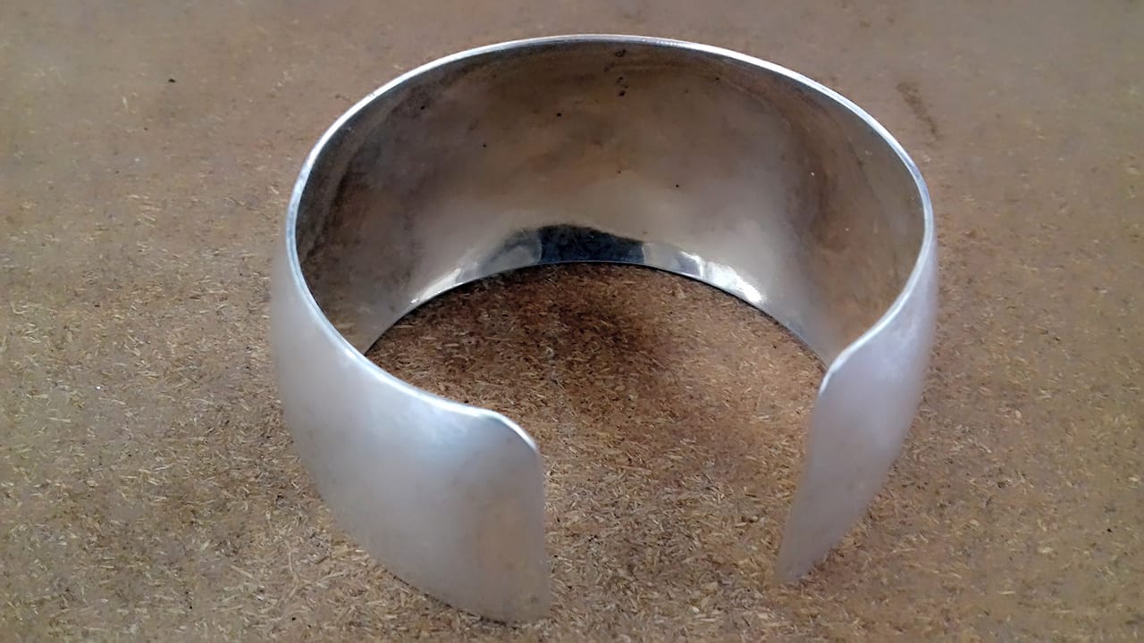  Bracelet 800 Tiznit Silver Black, White Morocco