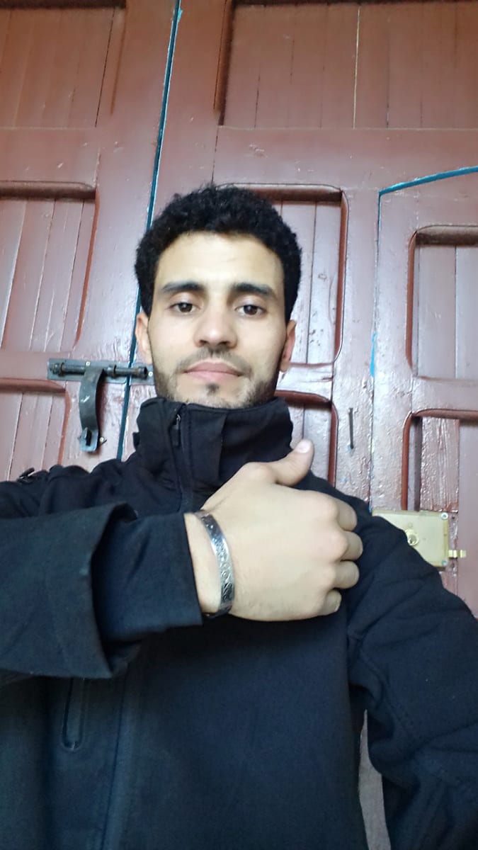  Bracelet 800 Tiznit Silver Black, White Morocco