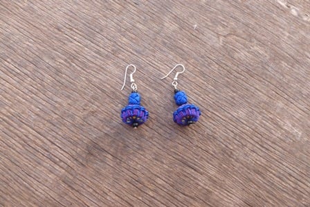 Multi Button Earrings