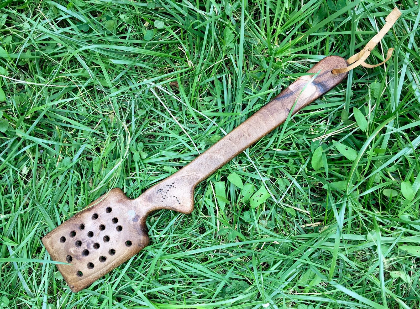  Hand Carved Spoon Walnut Wood Brown Morocco