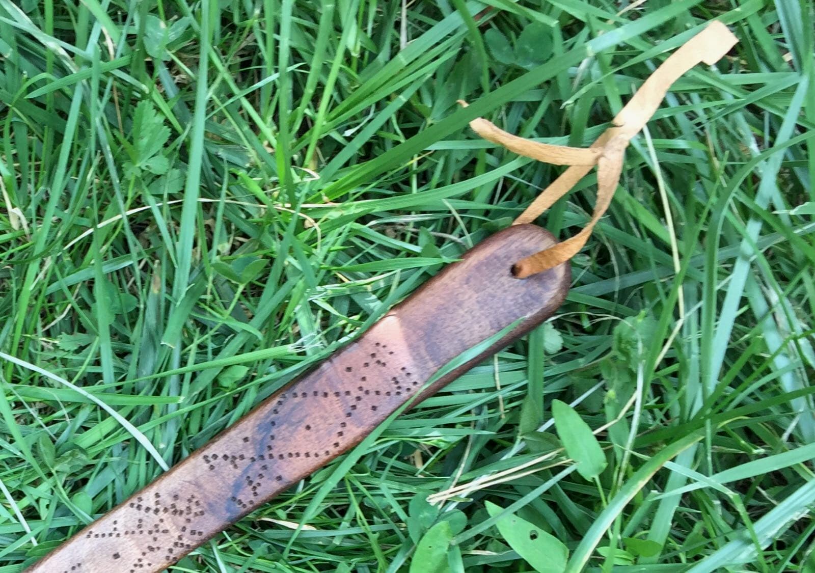  Hand Carved Spoon Walnut Wood Brown Morocco