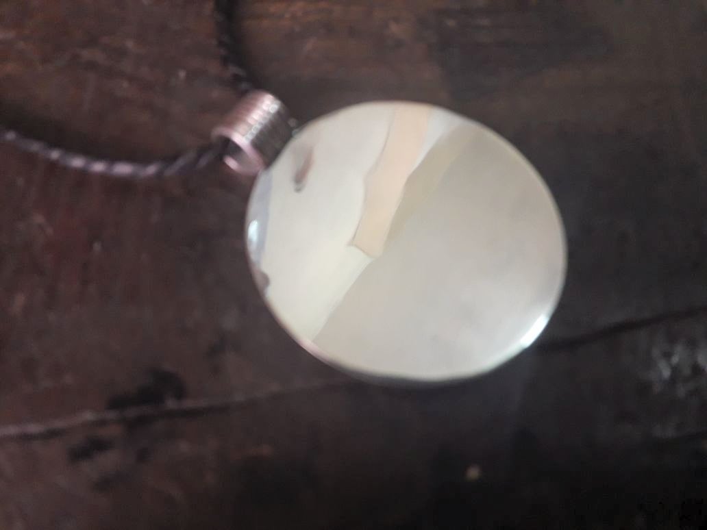  Necklace 800 Tiznit Silver Black, White Morocco