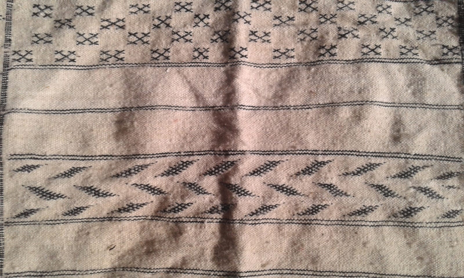  Hanbel Wool Black, White Morocco
