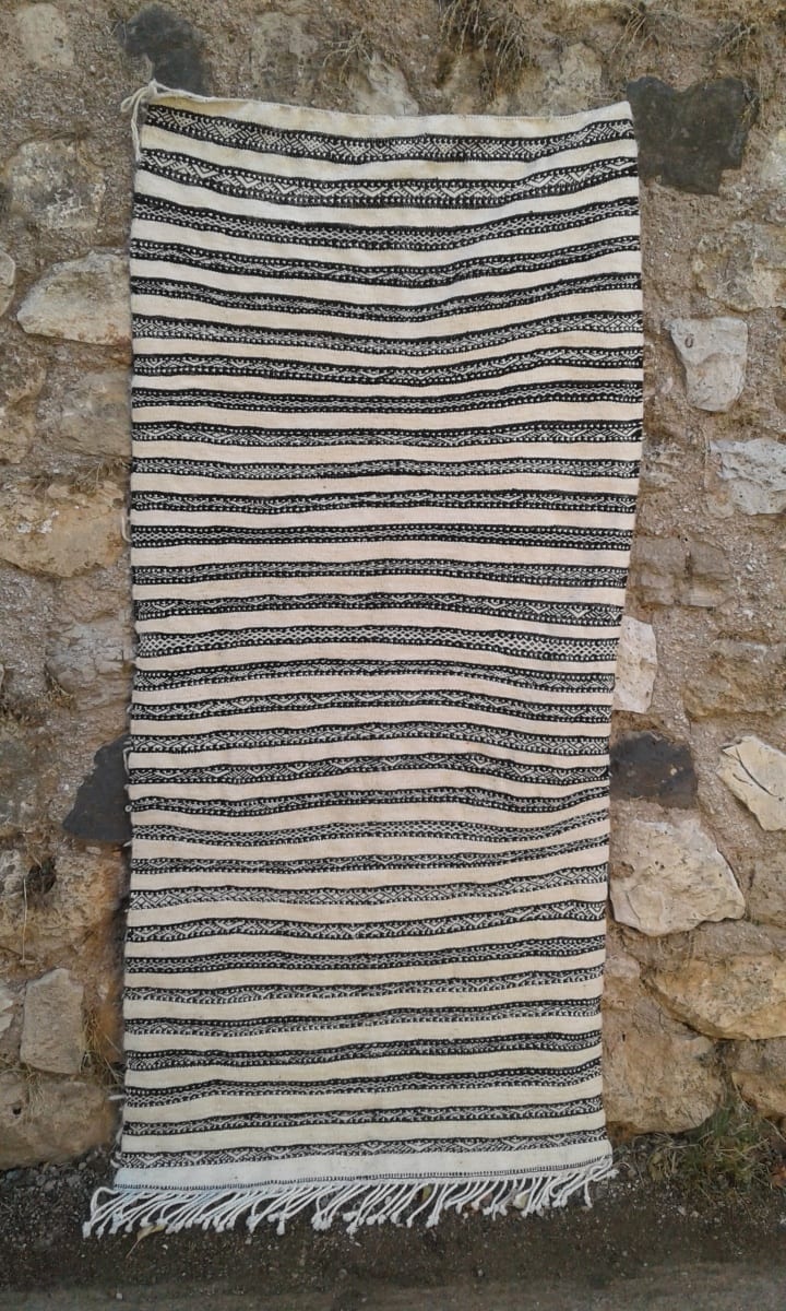  Hanbel Wool Black, White Morocco