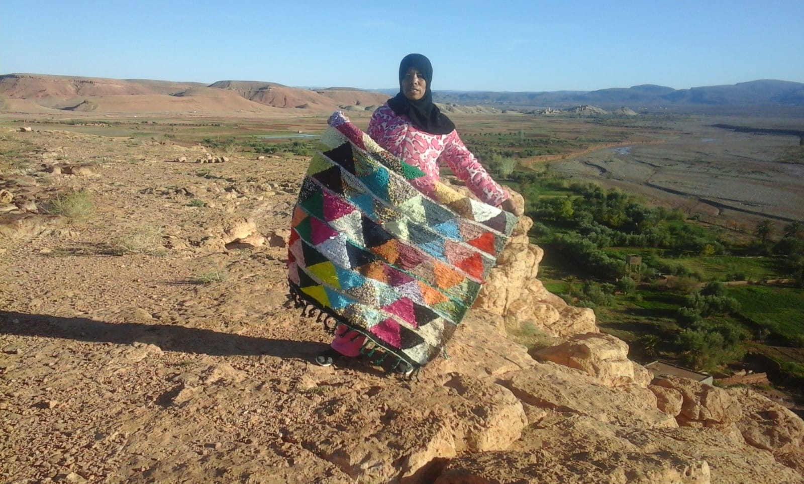  Boucherouite Up Cycled Thread  Colored Morocco