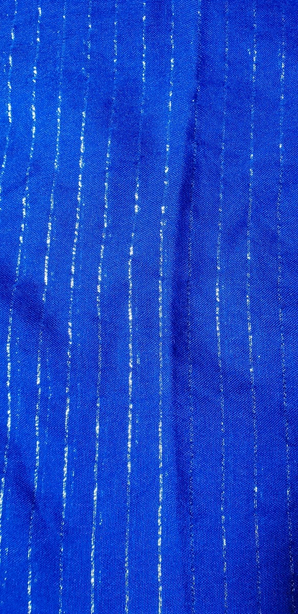 Scarf Cotton string Blue Morocco