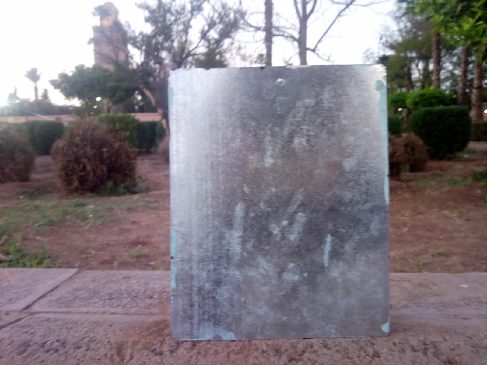  Metal Piece Water-Based Paint Colored Morocco