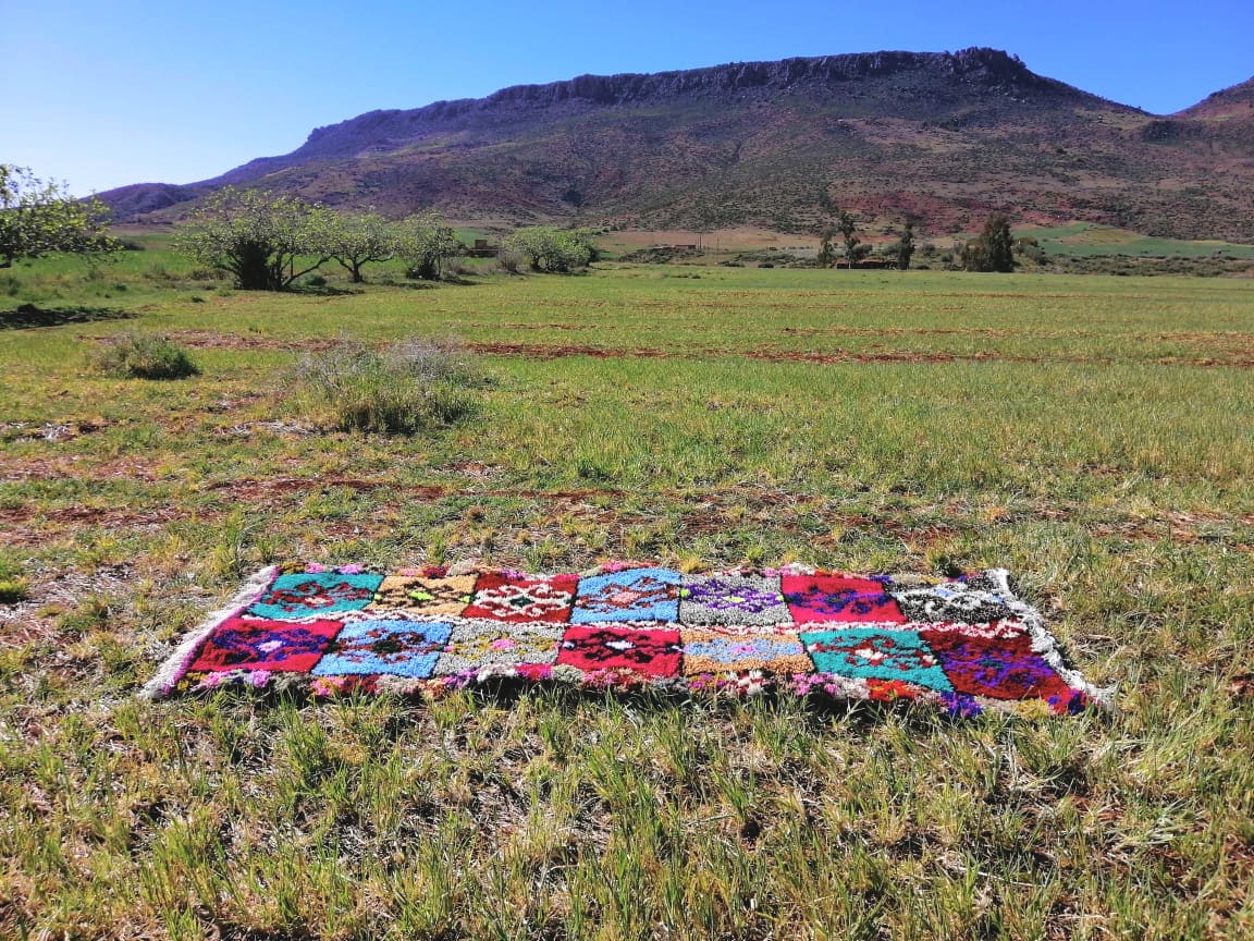 Boucherouite Rug