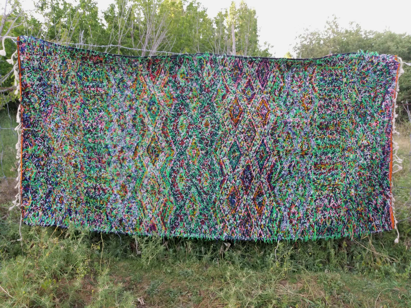  Flatweave  Colored Morocco