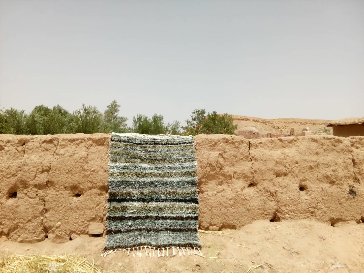  Boucherouite Up Cycled Thread  Colored Morocco