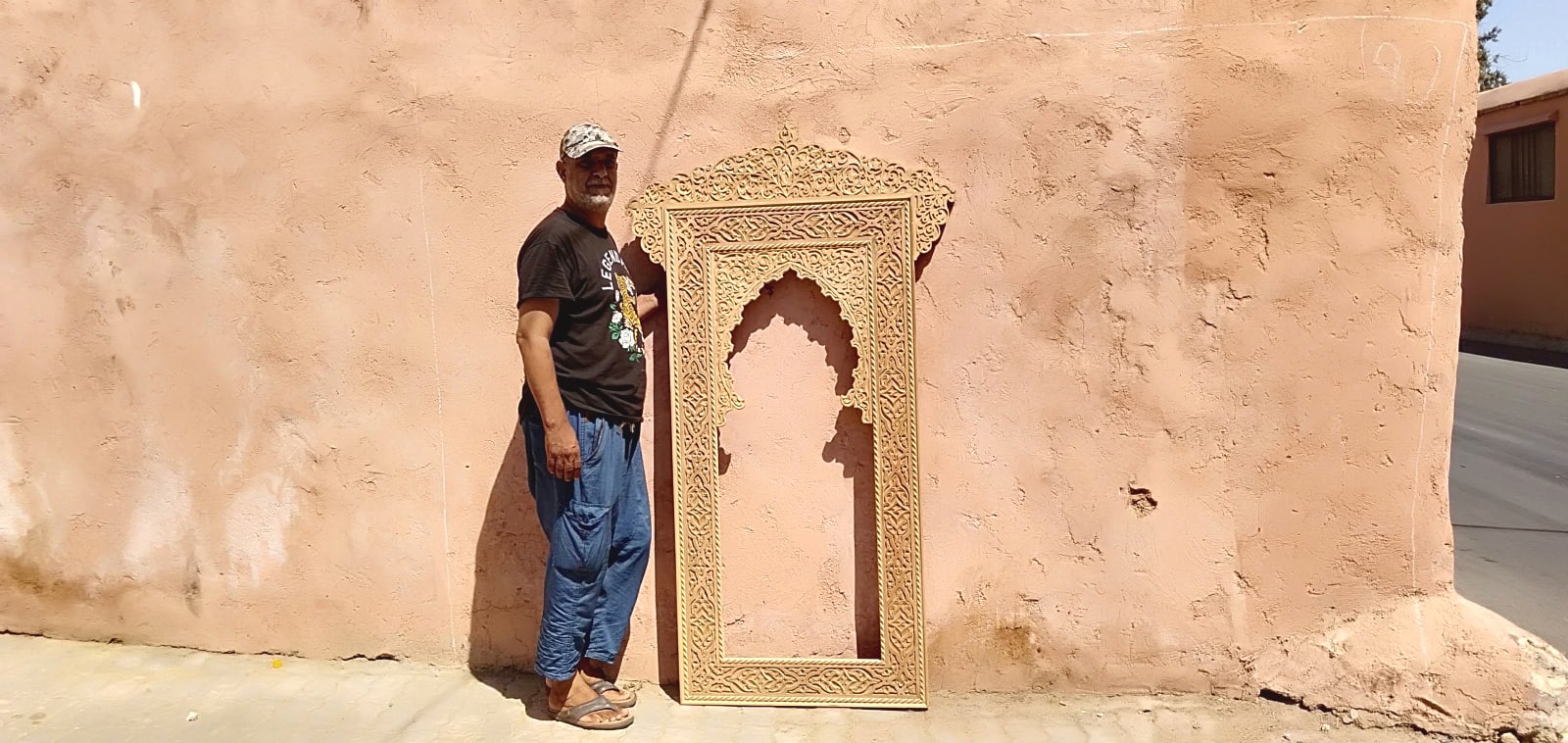  Wood object Wood and MDF Orange Morocco