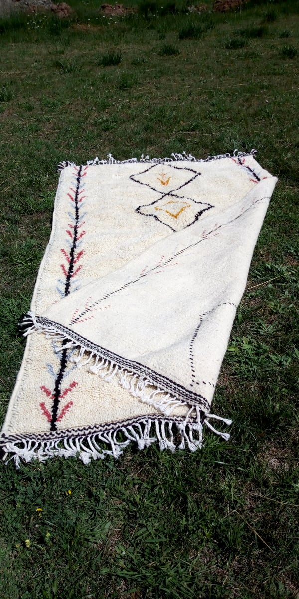  Beni Ourain Wool Colored Morocco