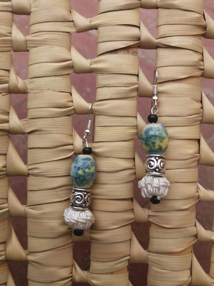 Multi Button Earrings