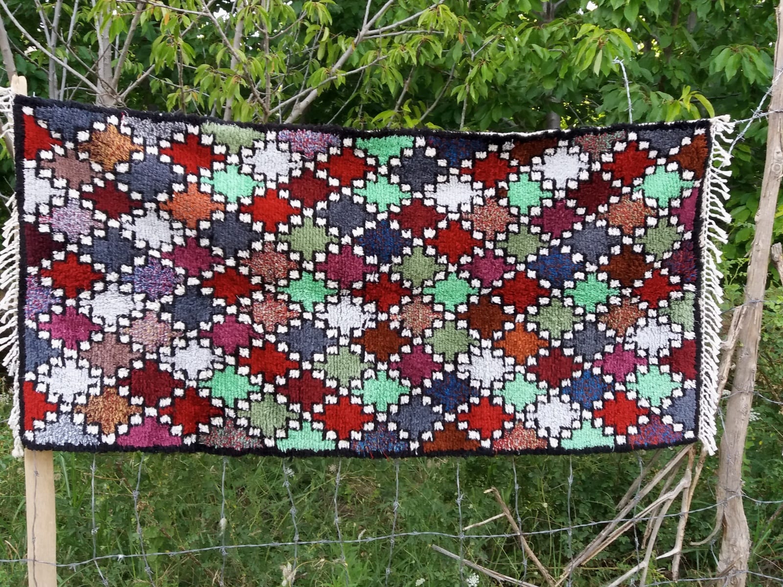  Pile Knot  Colored Morocco