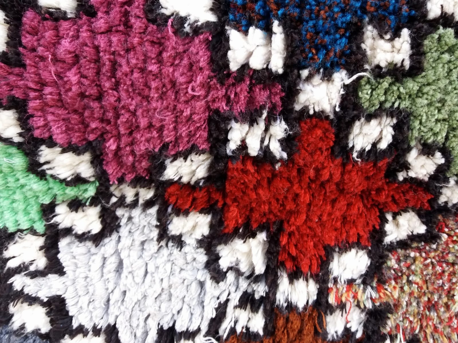  Pile Knot  Colored Morocco