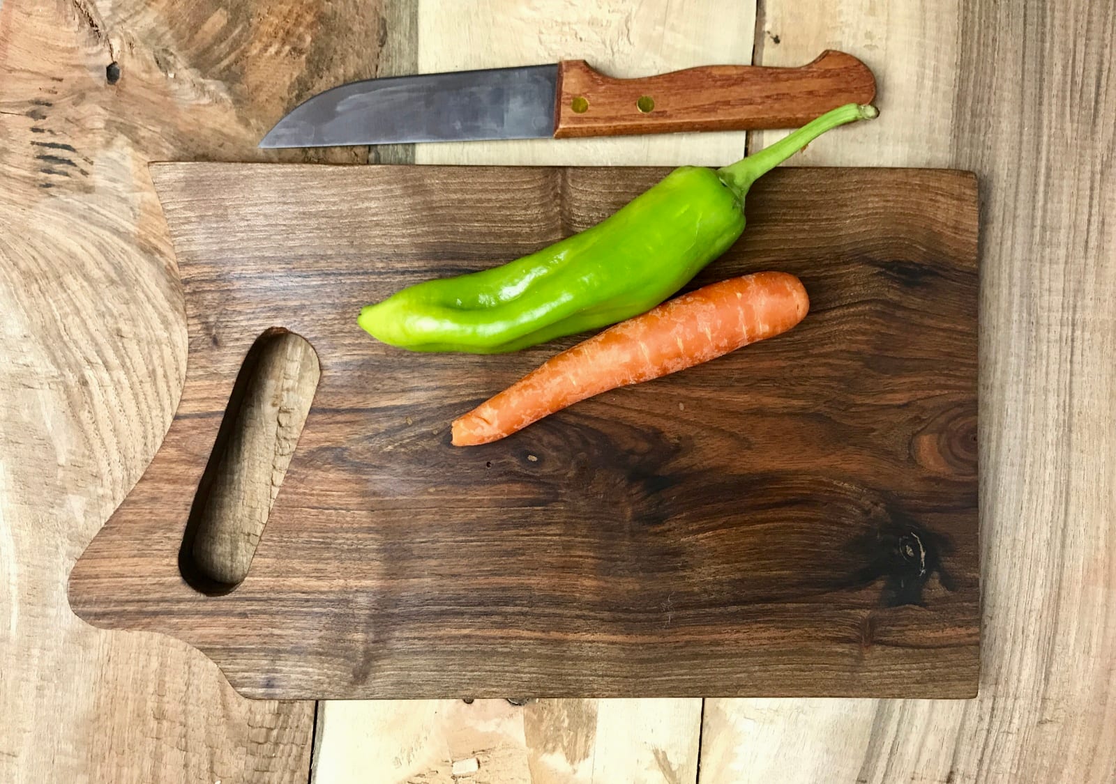  Cutting Board Walnut Wood Brown Morocco