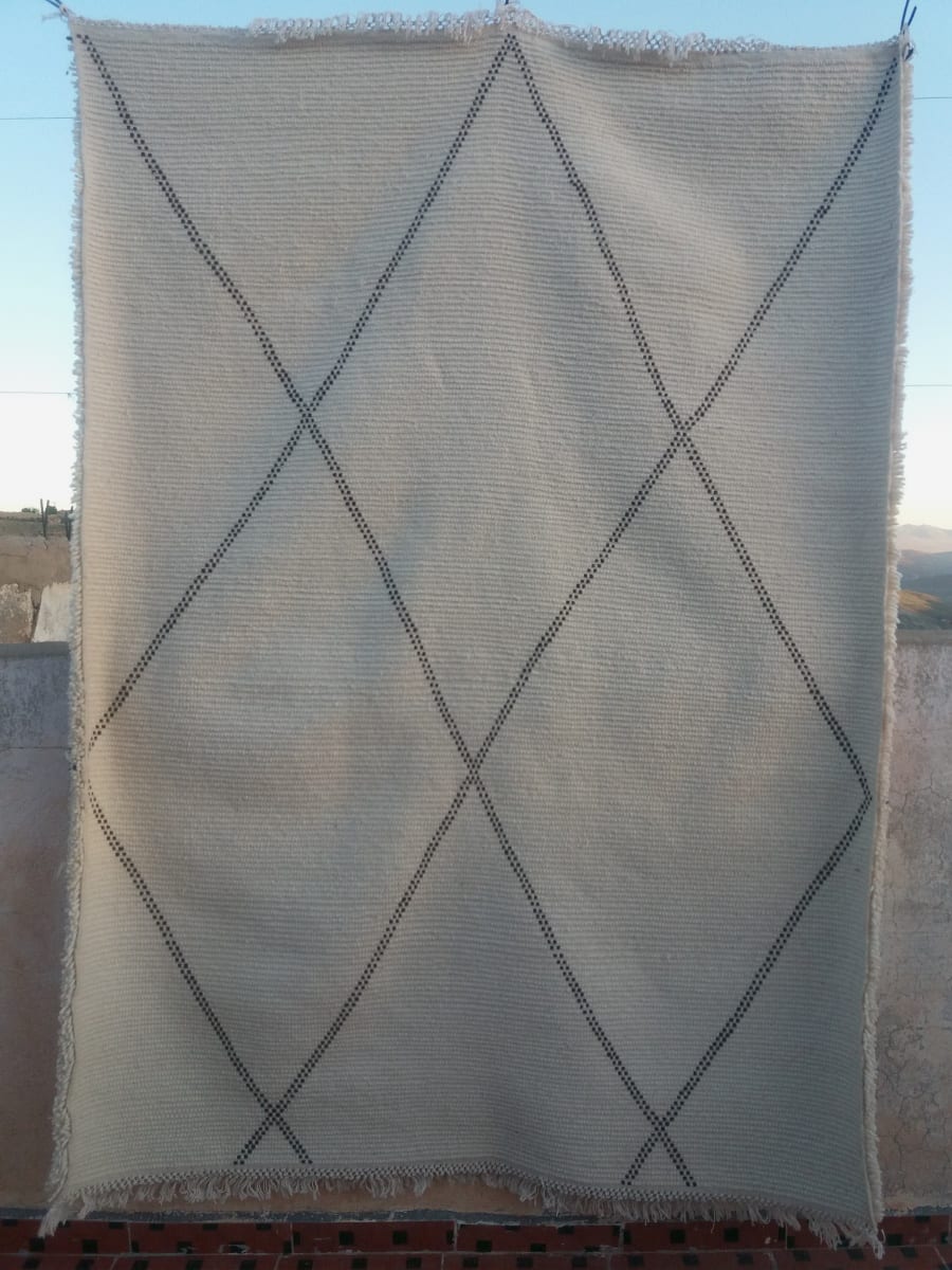  Pile Knot  Brown, White Morocco