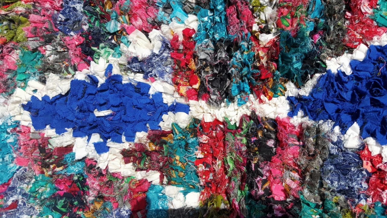 Boucherouite Rug