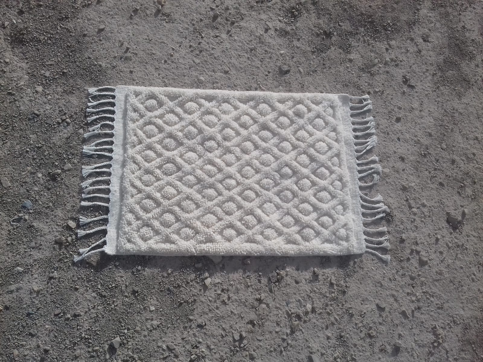  Beni Ourain Wool String and Wool White Morocco