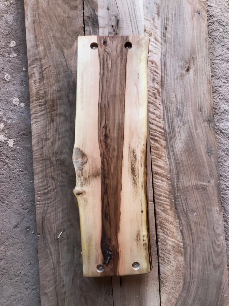  Serving Tray Walnut Wood Brown Morocco