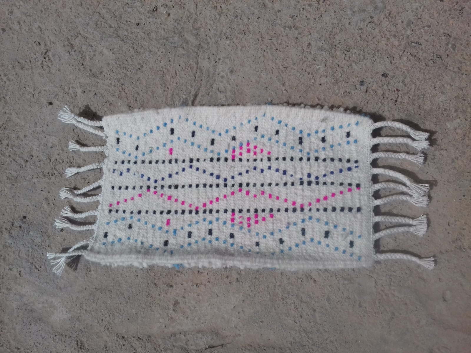  Beni Ourain Wool String and Wool Colored Morocco