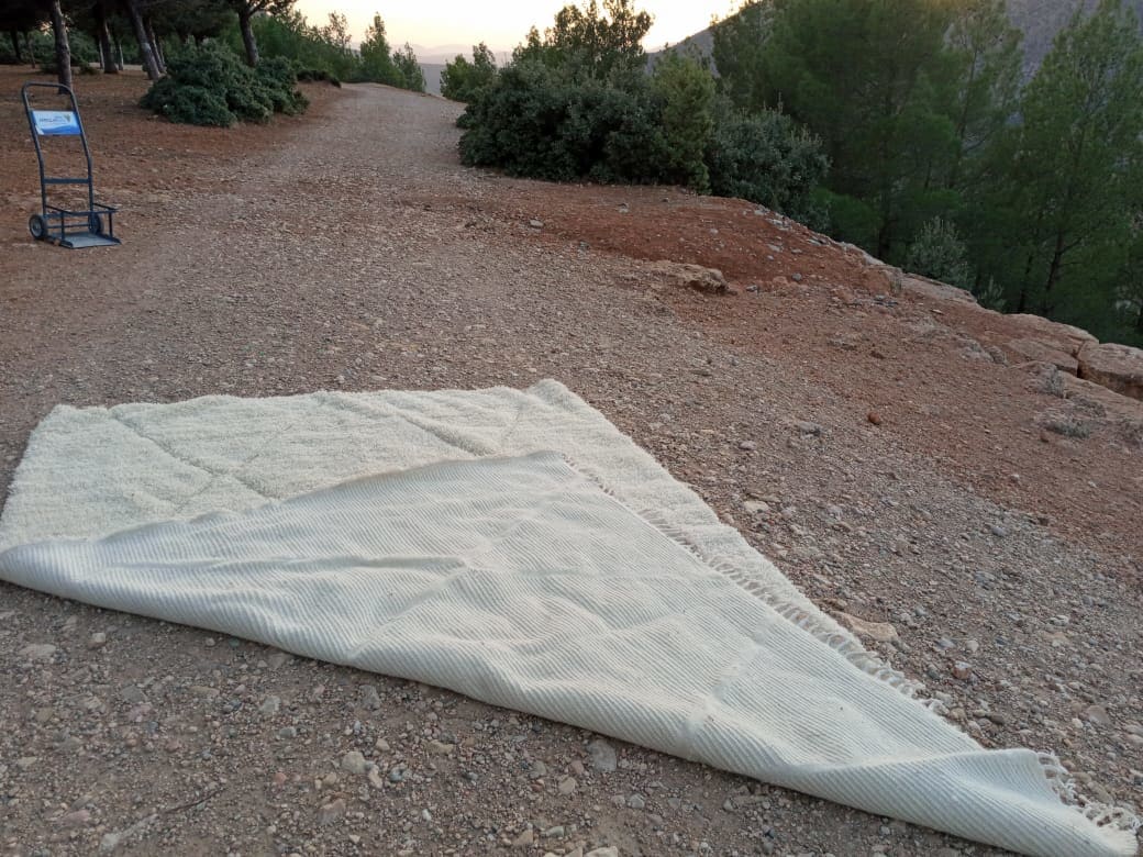  Beni Ourain the Warp and Wool White Morocco