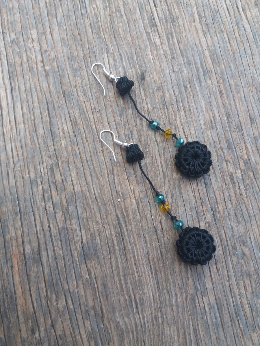Multi Button Earrings