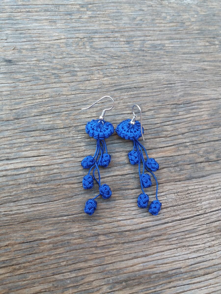 Multi Button Earrings