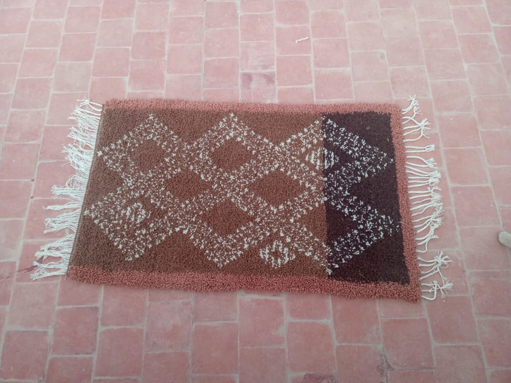  Beni Ourain  Pink, Brown Morocco