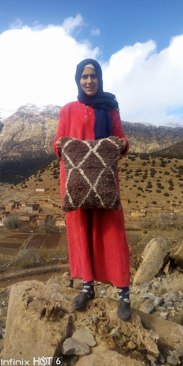 Woven Wool Pillow Cushion